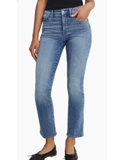Good Legs Sculpting Mid Rise Straight Jeans 70 cm