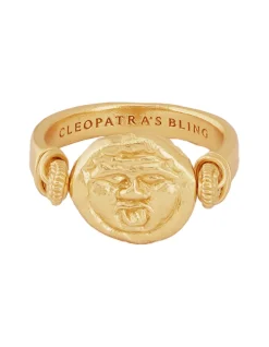 Gorgoneion Guard Ring - 18K Solid Plated