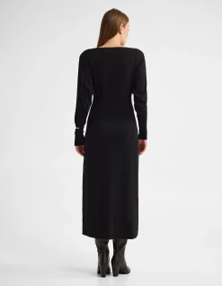 GRETA KNITTED BALLOON SLEEVE DRESS