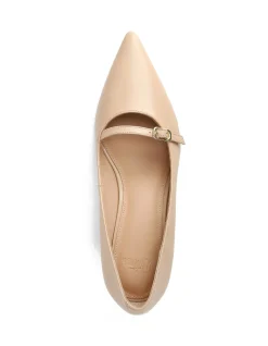 Gretalina Bisque Leather Pump