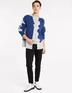 GRIDLOCK LONGLINE CARDIGAN