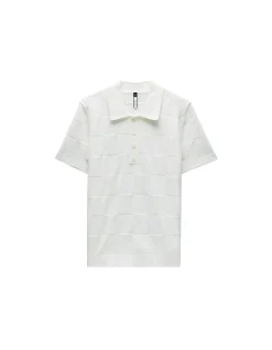 GRID STITCH POLO