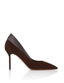 GUANTO SUEDE LEATHER PUMP 85