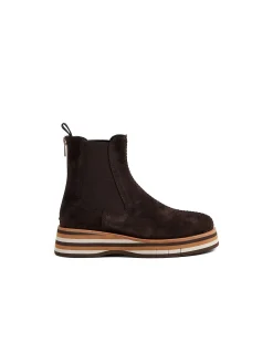 GUIDO Suede Platform Chelsea Boots
