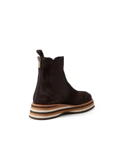 GUIDO Suede Platform Chelsea Boots