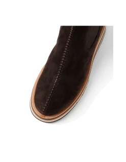 GUIDO Suede Platform Chelsea Boots