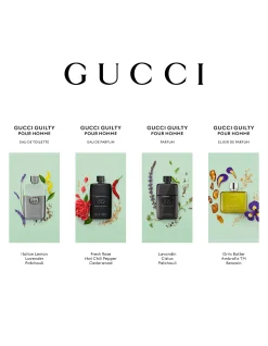 Guilty Elixir De Parfum Pour Homme 60ml