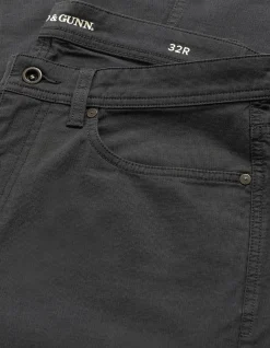Gunn Straight Fit Micro Textured Long Leg Jeans