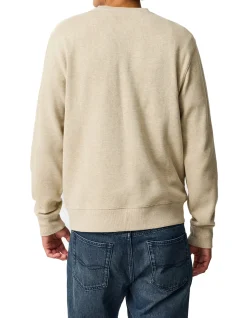 GUNN CREW NECK SWEAT - OAT