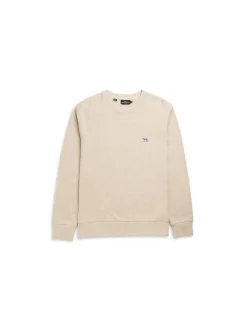GUNN CREW NECK SWEAT - OAT
