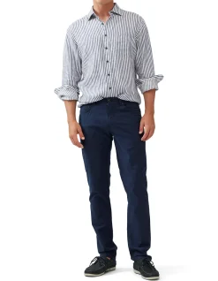 Gunn Straight Fit Stretch Cotton Chino Jean