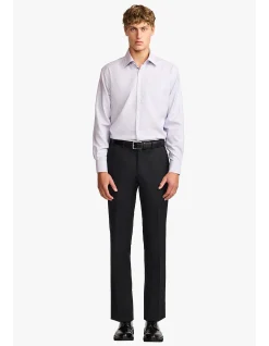 GUS FORMAL SHIRT - PINK/BLUE MICRODESIGN