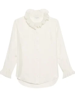 Haby Shirt with Ruffled Collar