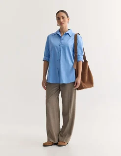 HAILEY OVERSIZE COTTON SHIRT