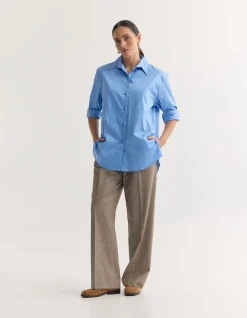 HAILEY OVERSIZE COTTON SHIRT