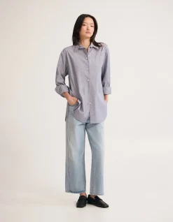 HAILEY STRIPE OVERSIZED SHIRT
