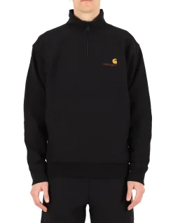 Half Zip American Script Sweatshirt