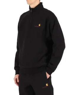 Half Zip American Script Sweatshirt