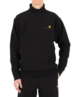 Half Zip American Script Sweatshirt