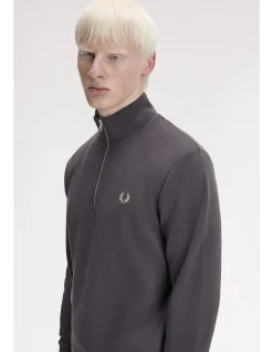 HALF ZIP SWEATSHIRT