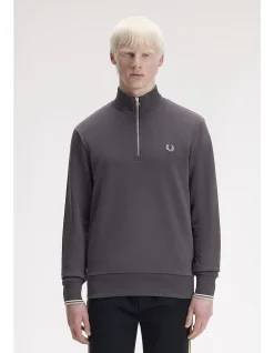 HALF ZIP SWEATSHIRT