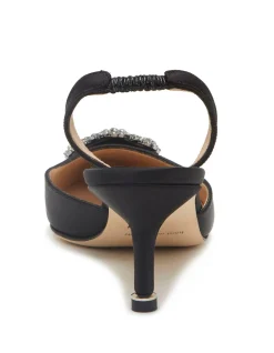 Hangisli Satin Slingback Heel 50mm