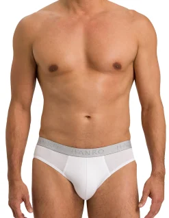 HANRO 2 PACK BLACK BRIEF