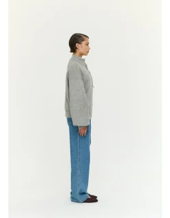 Harlow Oversize Zip Cardigan