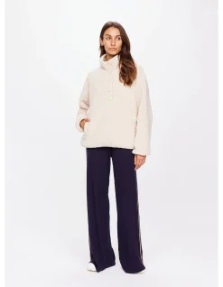 Harlow Recycled Fleece Quarter Snap Pullover