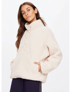 Harlow Recycled Fleece Quarter Snap Pullover