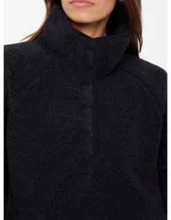 Harlow Recycled Fleece Quarter Snap Pullover