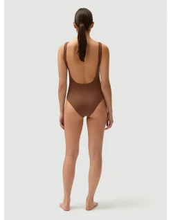 Harvey Rio Textured Scoop Neck One Piece
