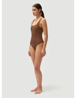 Harvey Rio Textured Scoop Neck One Piece