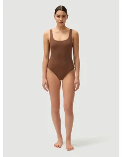 Harvey Rio Textured Scoop Neck One Piece