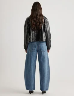 Hattie Zip Through Funnel Neck Jacket