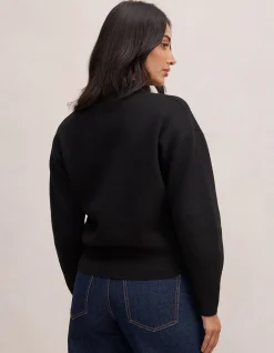 HAYLEY QUARTER ZIP SWEATER