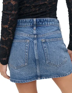 Hazel Denim Mini Skirt