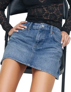 Hazel Denim Mini Skirt