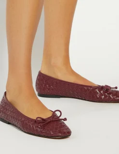 HEAT WOVEN BALLET FLAT