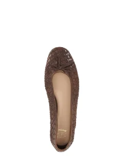 HEAT WOVEN BALLET FLAT