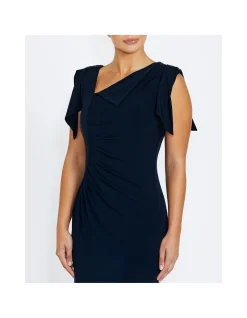 HEBE NAVY JERSEY GOWN