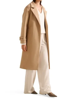 HEIDI DOUBLE BREASTED WRAP COAT