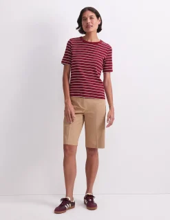HEIDI STRIPE SHORT SLEEVE TEE