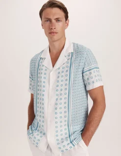HERCULES SS RESORT PRINT SHIRT