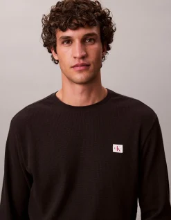 Heroes Waffle Badge Long Sleeve T-Shirt