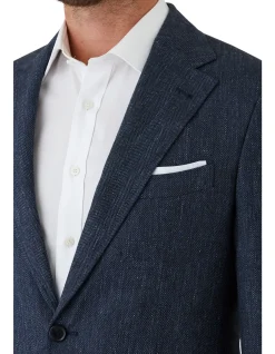 HERRINGBONE WEAVE JACKET