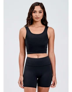 High waisted bike short