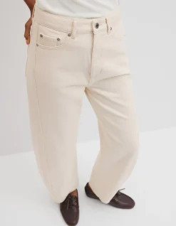 High Rise Barrel Jean