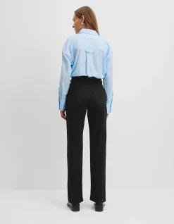 High Rise Comfort Stretch Straight Jean