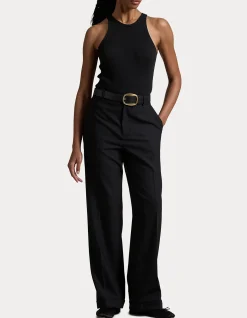 HIGH-RISE RELAXED STRAIGHT PANT
